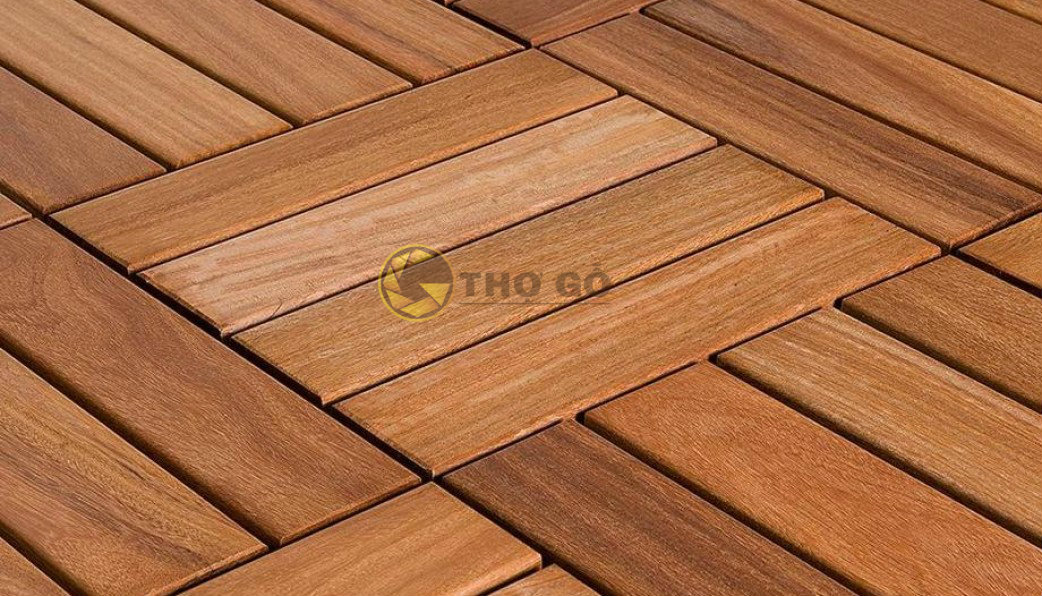 Sàn gỗ teak có khả năng chịu nước tốt