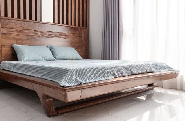 Tại sao nên lựa chọn sử dụng giường ngủ gỗ óc chó?
